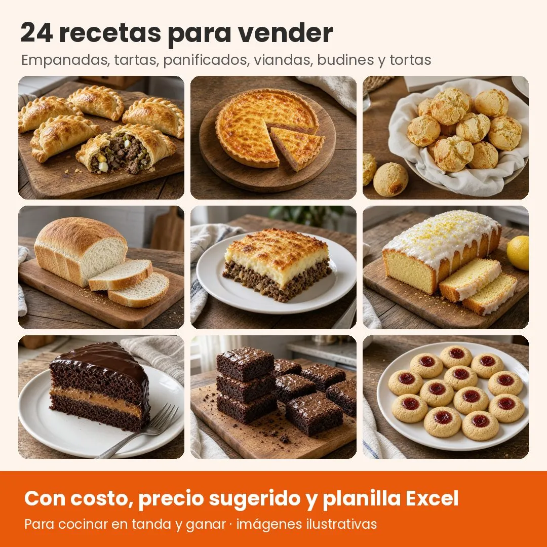 Cocina para Vender: recetas con costos (PDF)