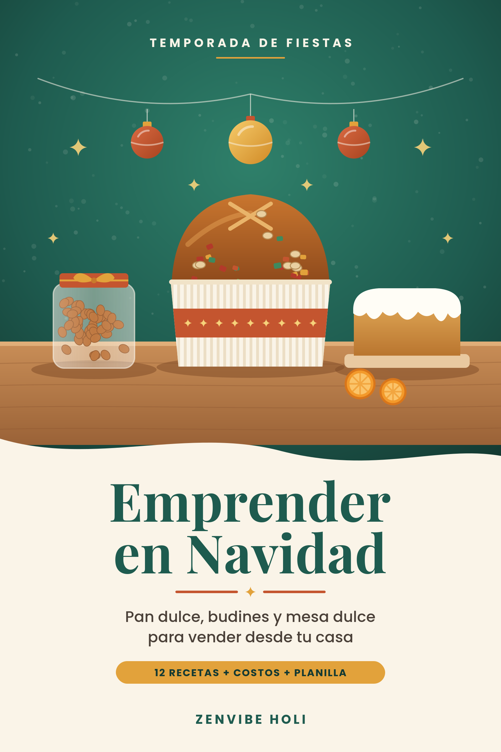 Emprender en Navidad: pan dulce y budines para vender (PDF)